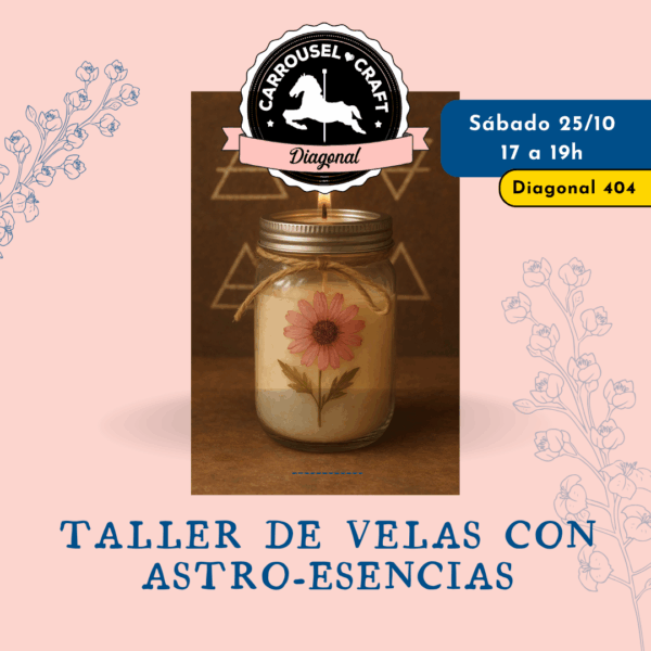 Taller de astro-velas con aceites esenciales