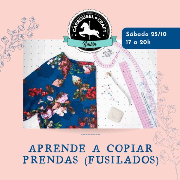 Aprende a copiar prendas ( FUSILADOS ) Octubre