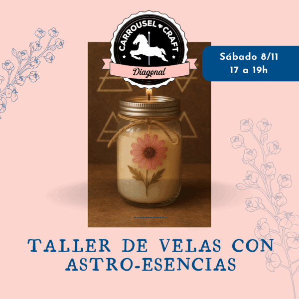 Taller de astro-velas con aceites esenciales