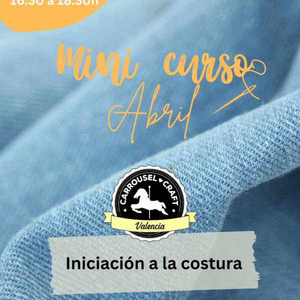 Mini curso Iniciación a la costura Abril (VALENCIA)
