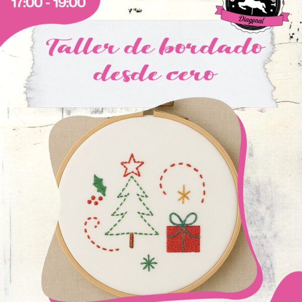 Taller de bordado creativo desde 0