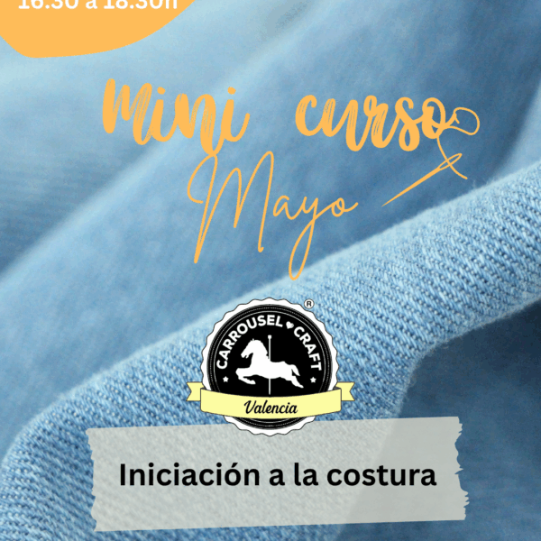 Mini curso Iniciación a la costura Mayo (VALENCIA)